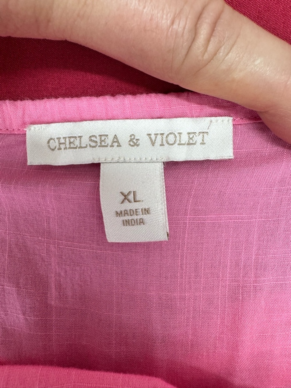 Chelsea & Violet Pink Spaghetti-Strap Tiered Maxi Dress - Picture 5 of 8